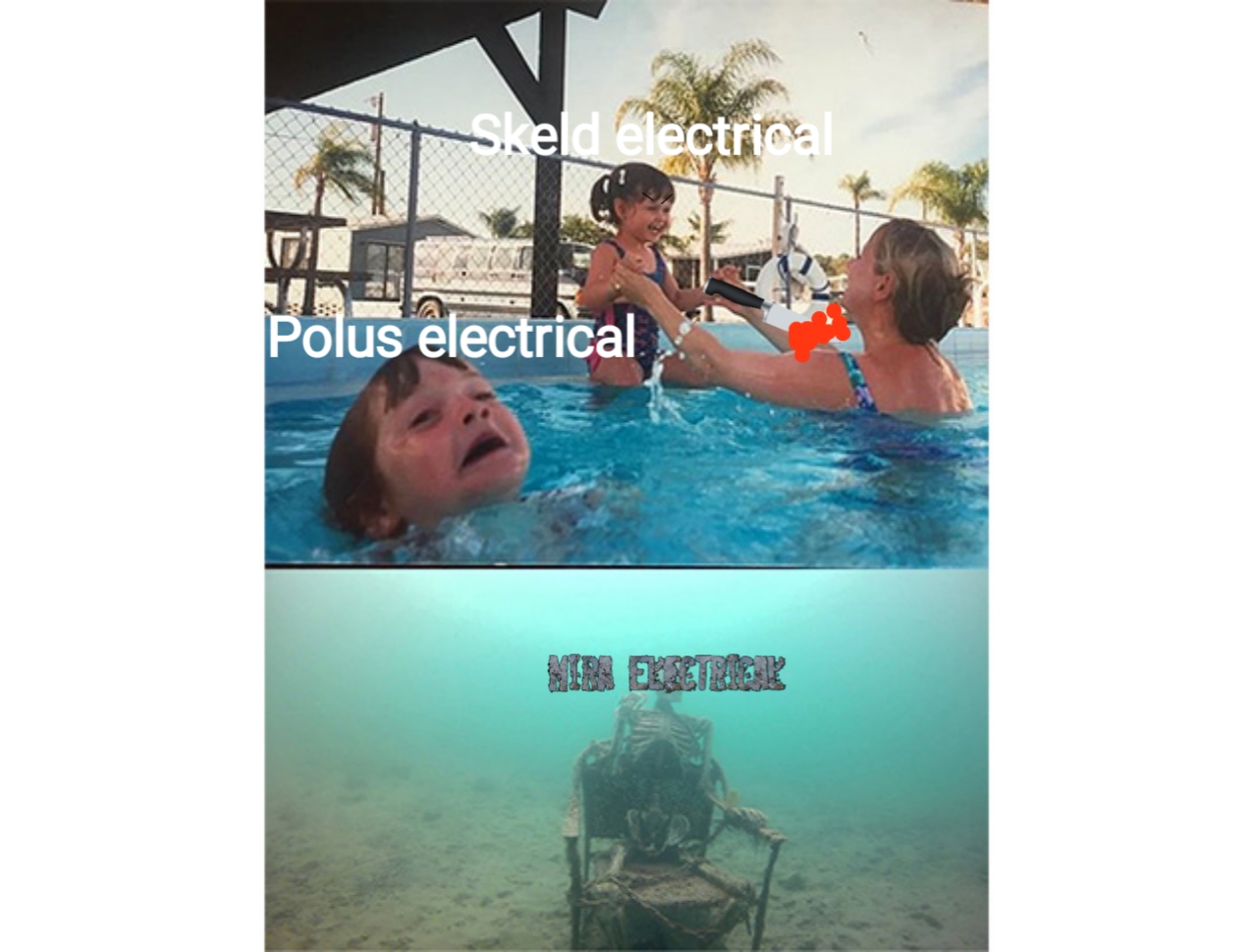 Drown syndrome meme