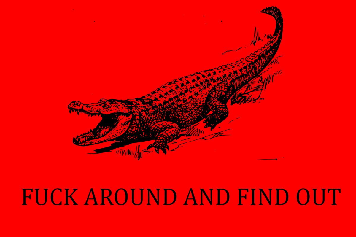 F--- AROUND AND FIND OUT