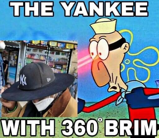 Yankee no brim : r/memes