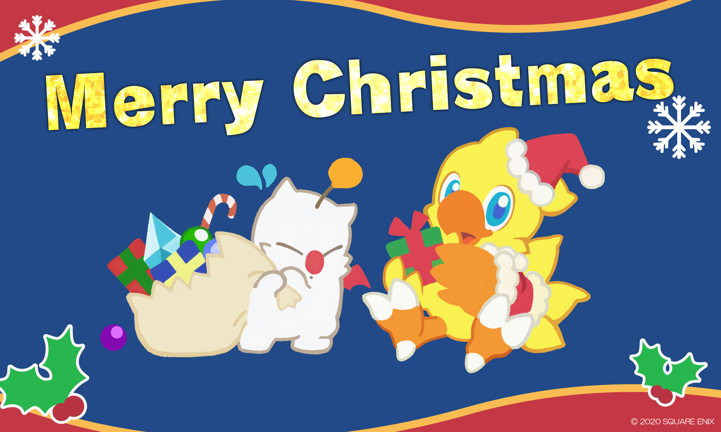 Merry Christmas 米 O 2020 SQUARE ENIX