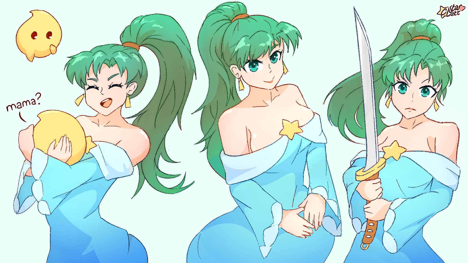 Rosalina as Lyn:
!https://i.kym-cdn.com/photos/images/original/001/973/235/fc0!