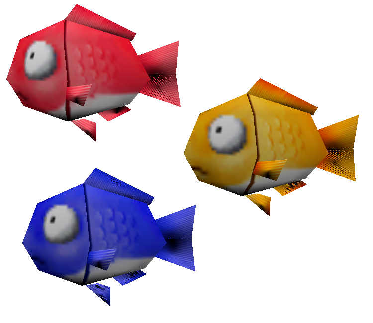 Fish from Mystical Ninja Starring Goemon