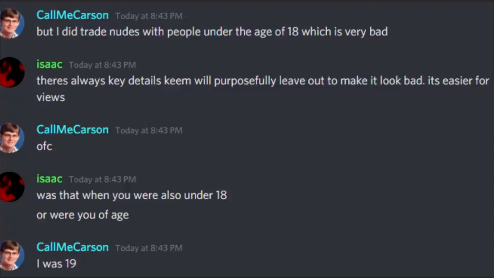 Trading nudes discord server