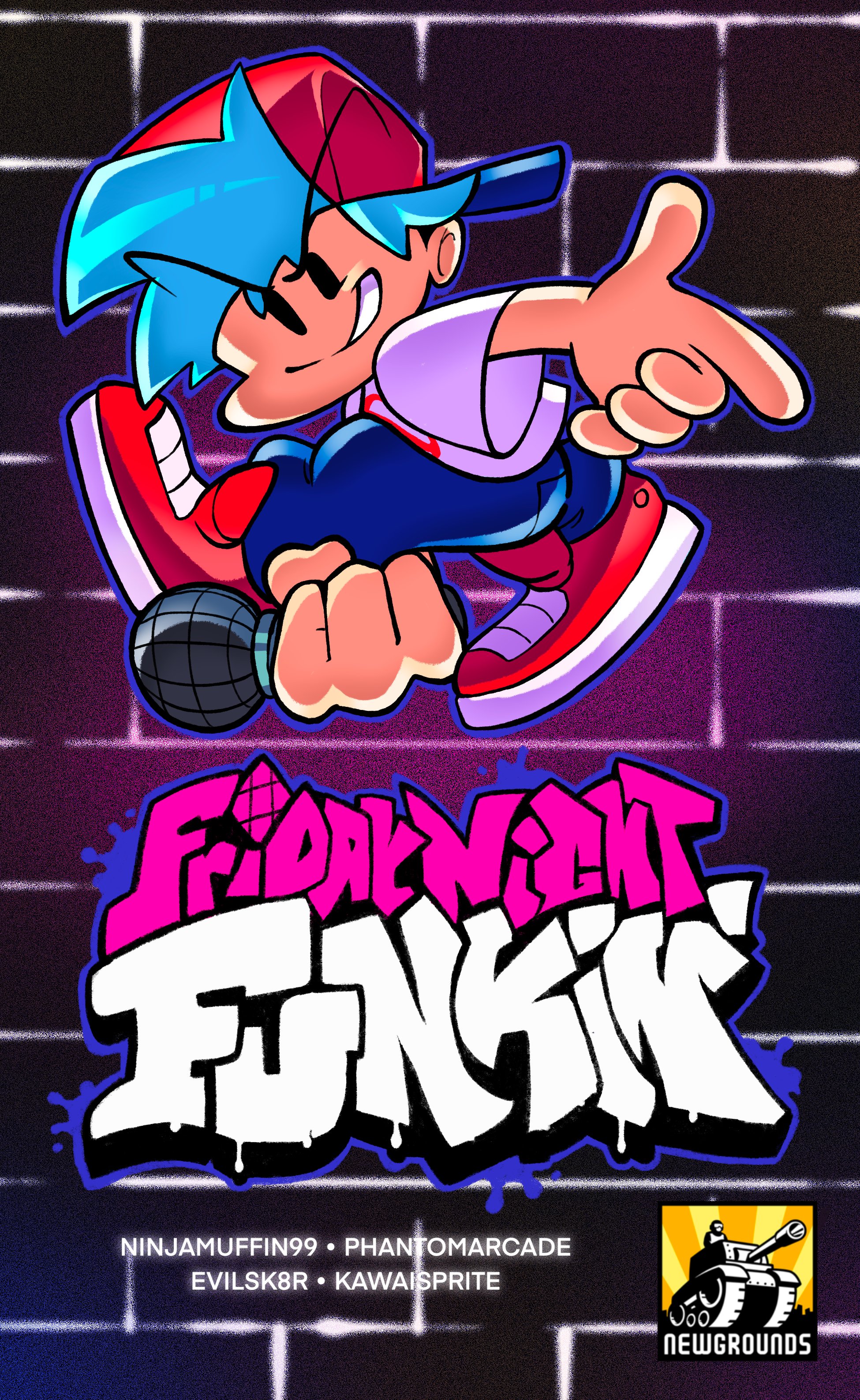 Friday Night Funkin Game box Art [Fanart] by FireNerd on Newgrounds