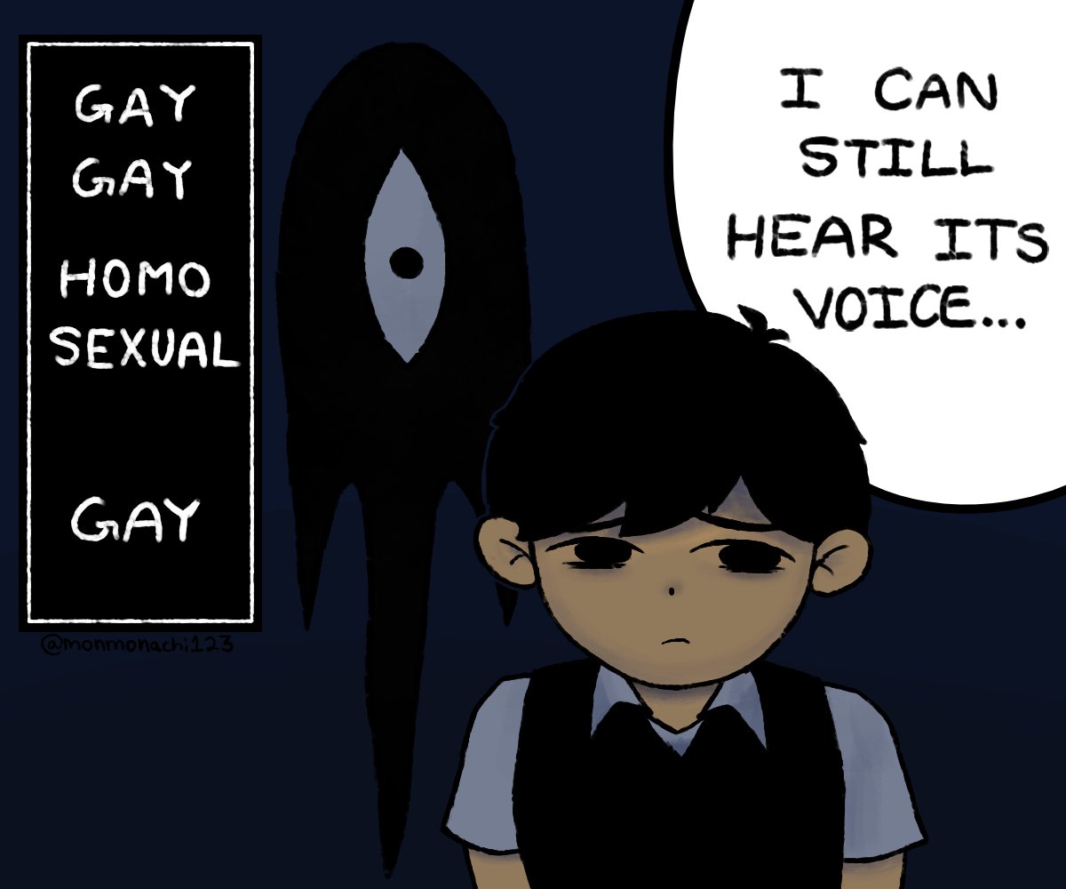 GAY I CAN STILL GAY HEAR ITS H--- VOICE... SEXUAL GAY @monmonachi123