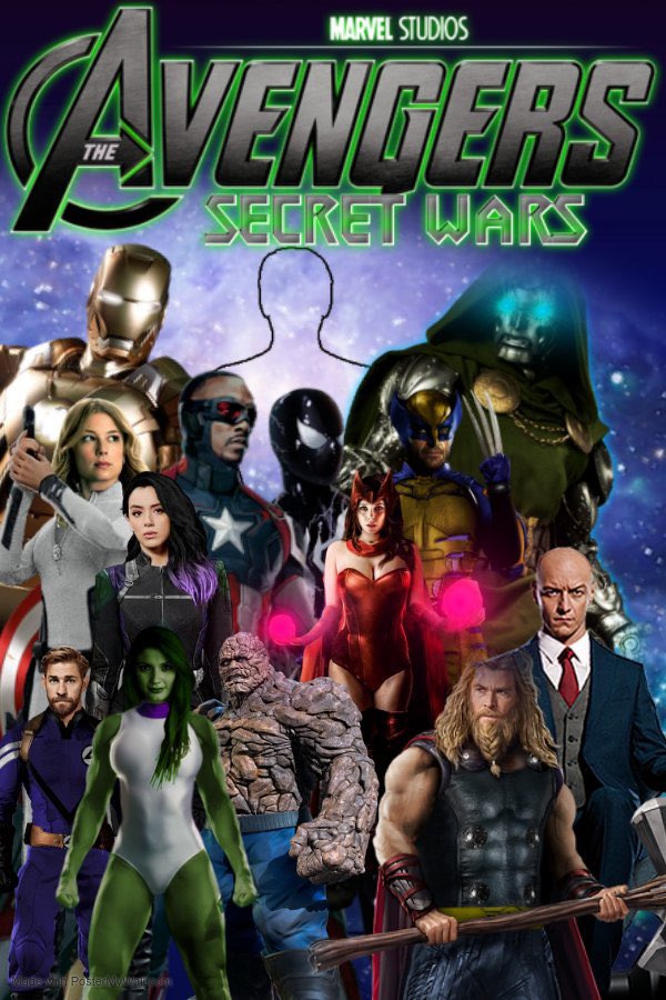 poster for avengers secret wars. its gonna be the