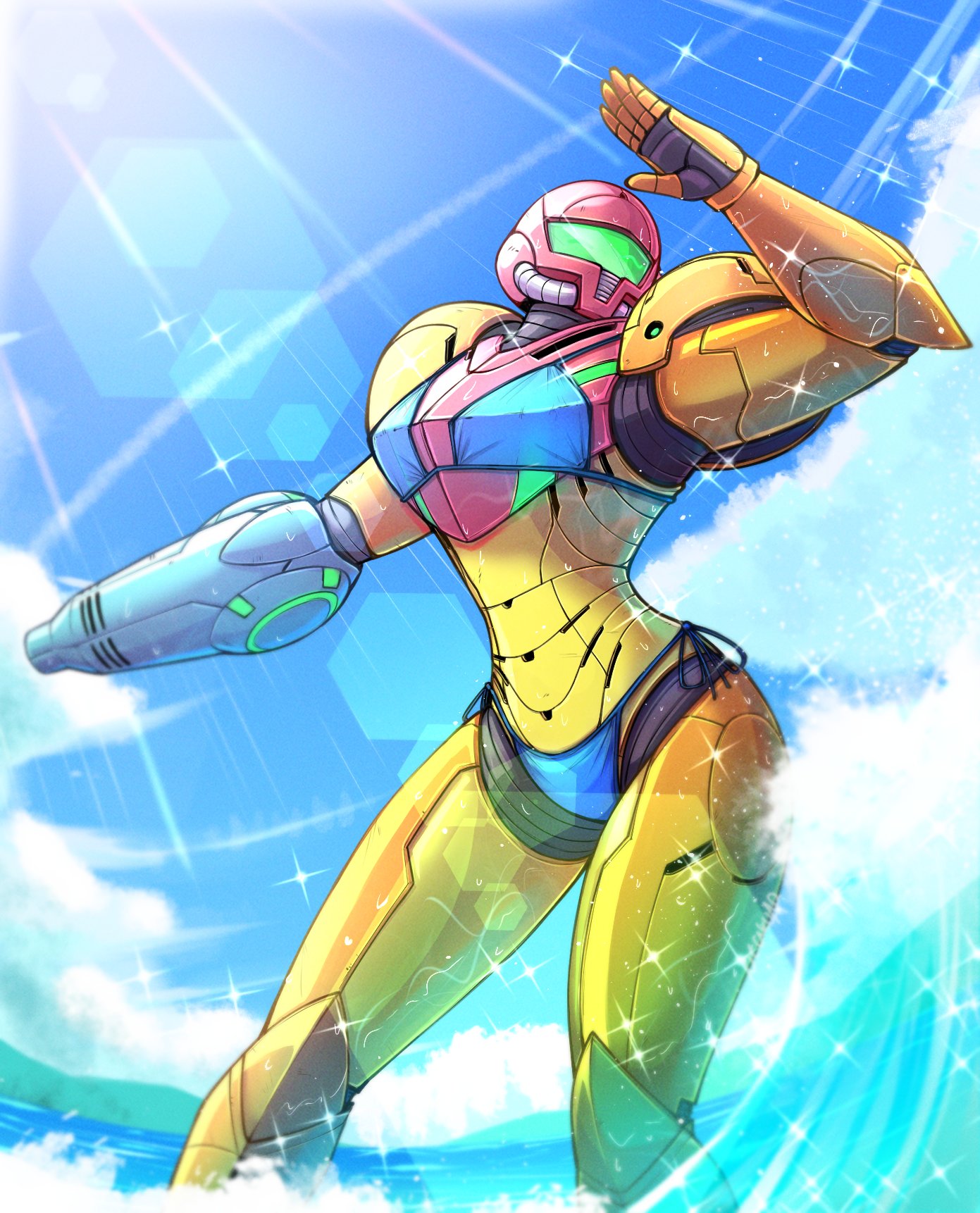 Samus In A Bikini Metroid Know Your Meme 