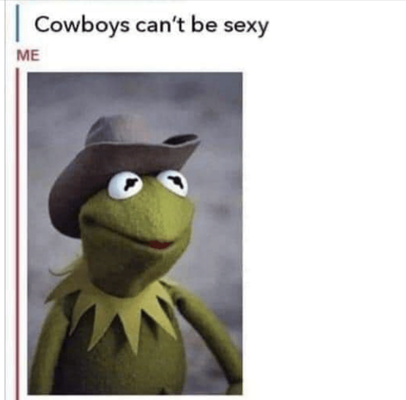 | Cowboys can't be sexy ME