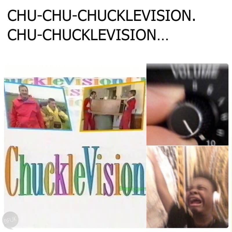 CHU-CHU-CHUCKLEVISION. CHU-CHUCKLEVISION... Vor uckleVIsion Chucklelision BFUK