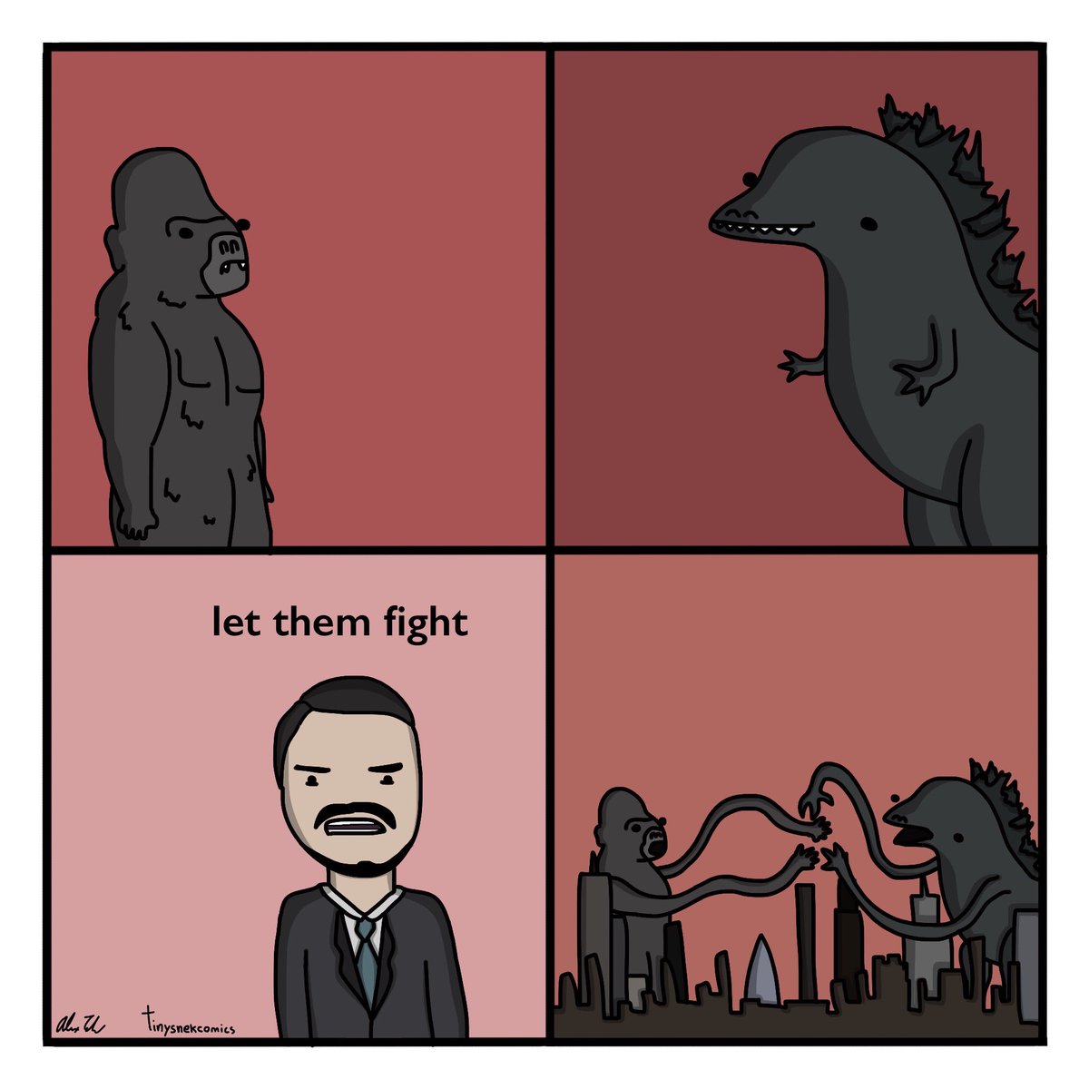 let them fight al. U tinysnencomics CO