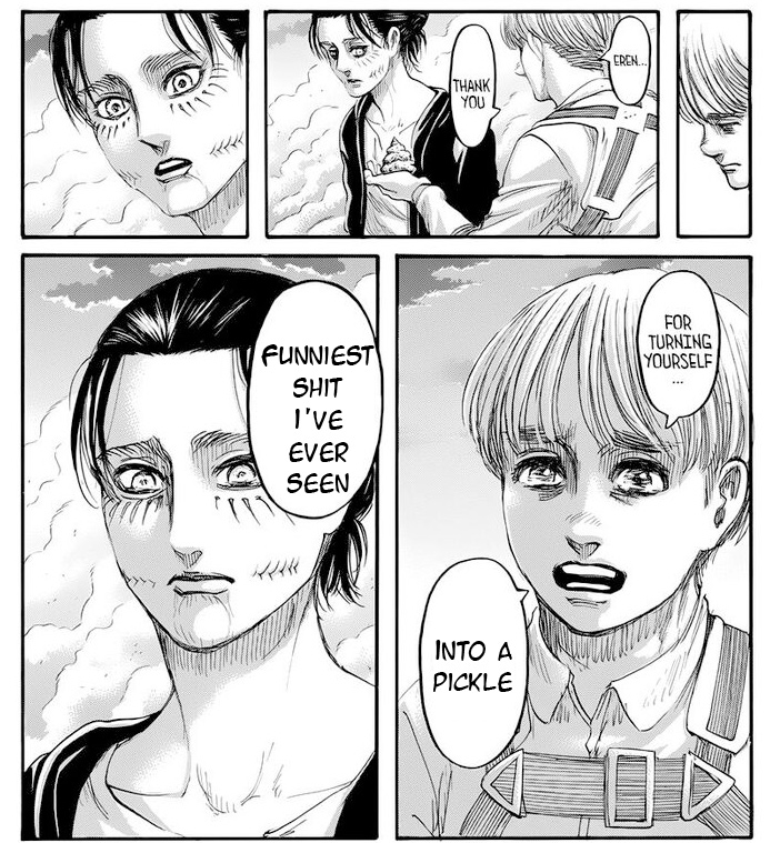 Attack On Titan Final Chapter Spoilers Know Your Meme Attack On Titan Final Chapter Spoilers Know Your Meme
