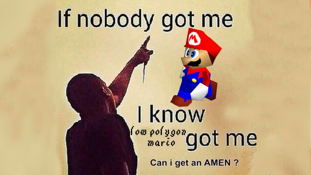 If nobody got me I know Yow polygon got me 0arto Can i get an AMEN ?