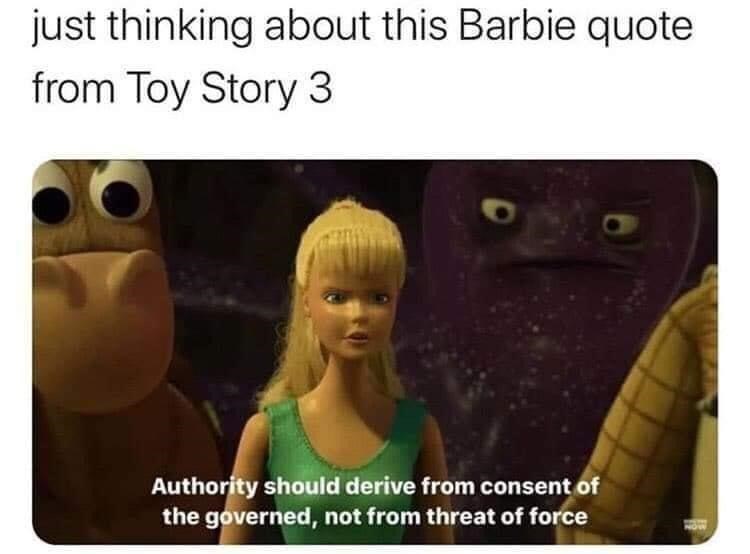 Woke Barbie Toy Story Know Your Meme