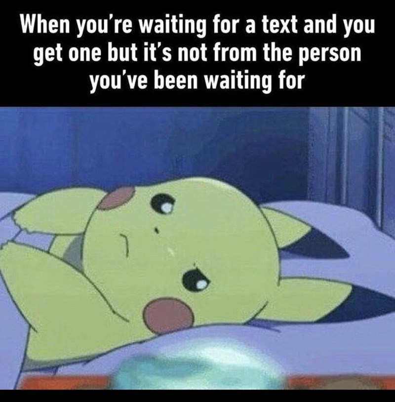 waiting for text meme