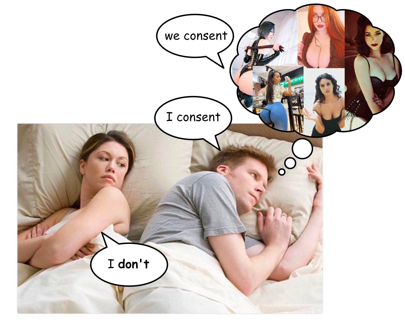 we consent orint I consent I don't