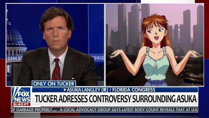 CARLS ONIG ONLY ON TUCKER ASUKA LANGLEY (R) I FLORIDA CONGRESS FOX NEWS TUCKER ADRESSES CONTROVERSY SURROUNDING ASUKA 9:40 PT OF GARBAGE PROPERLY... A LOCAL ADVOCACY GROUP SAYS LATEST BODY COUNT REVEALS THAT AT LEA