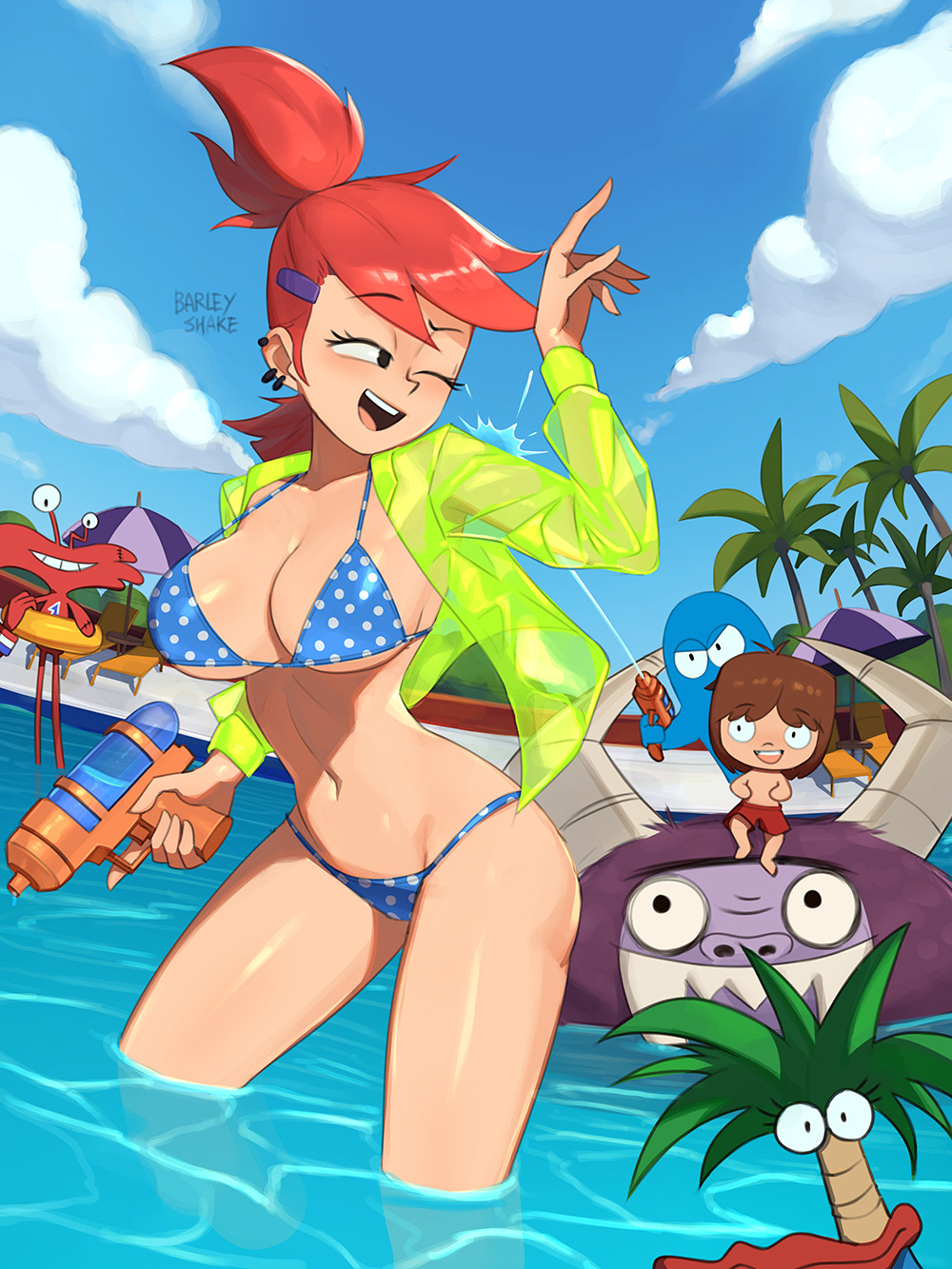 Foster's home for imaginary friends red