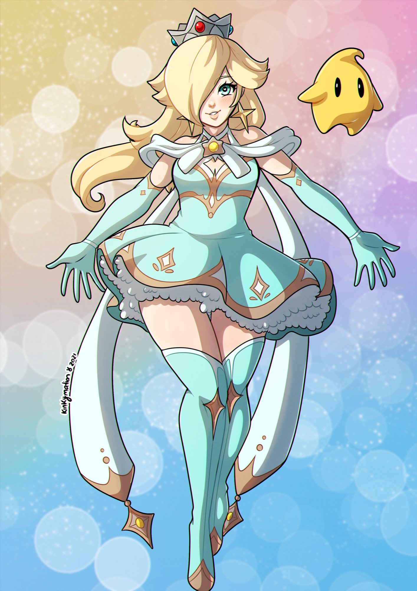 Magical Girl Rosalina⭐️ Super Mario Know Your Meme 