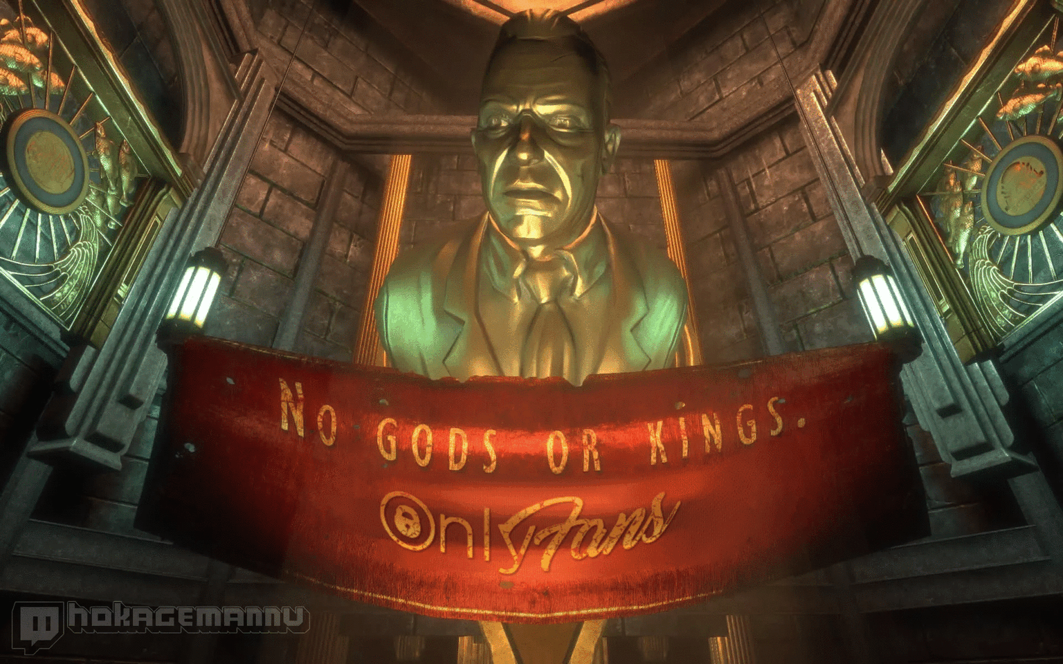 No GODS OR XINGS. mhokAGEmANNU