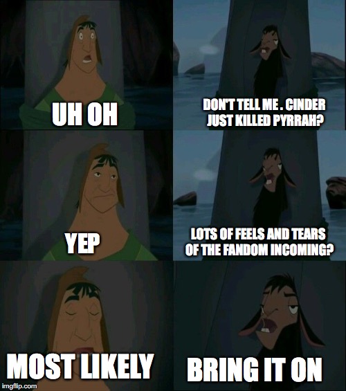 Pyrrah Emperor S New Groove S Waterfall Scene Bring It On Know Your Meme