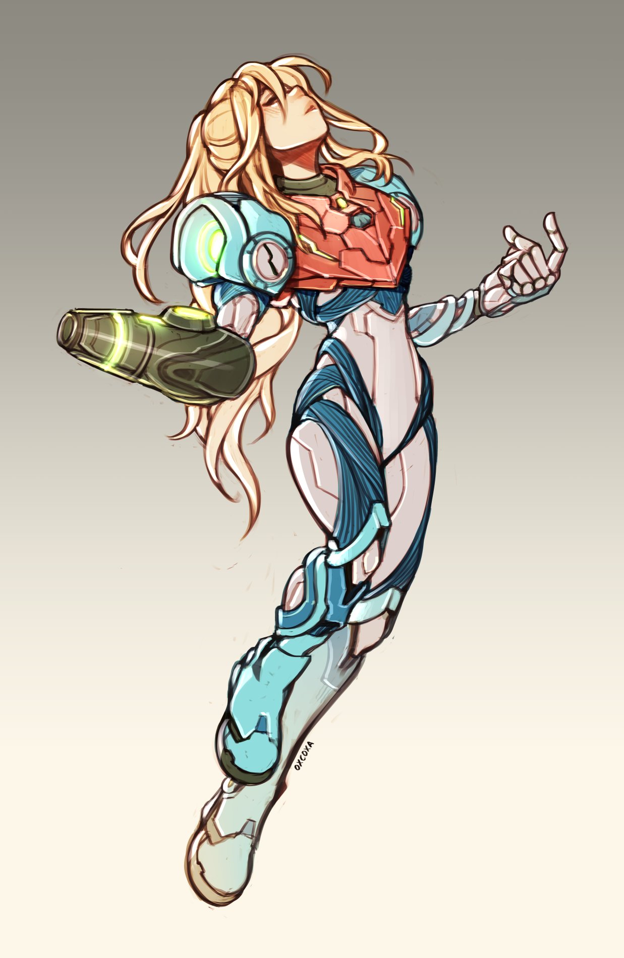 Fanart Samus Metroid Dread Outfit Interpretation 4k A 5398