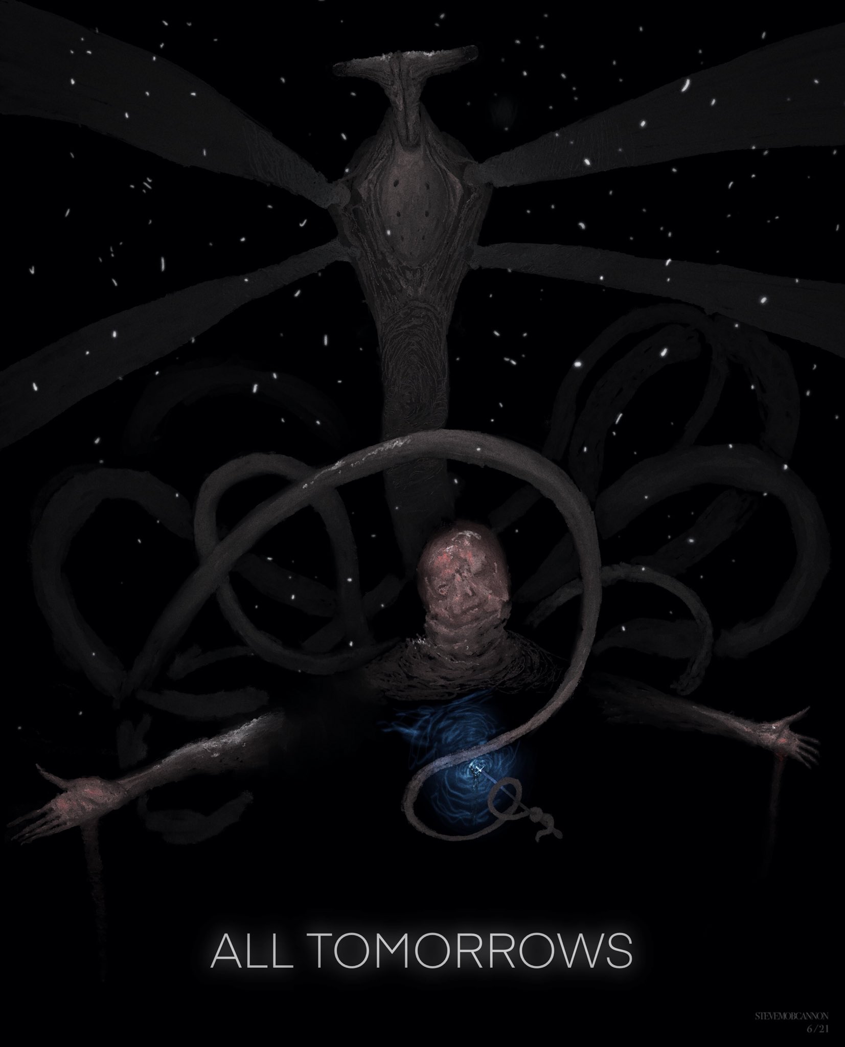 „I have seen the end of the world“ a fanart of C. M. Kösemen‘s Novel