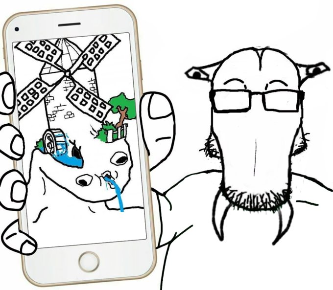SoyQu showing a new project | Soyjak Shows His Phone | Know Your Meme
