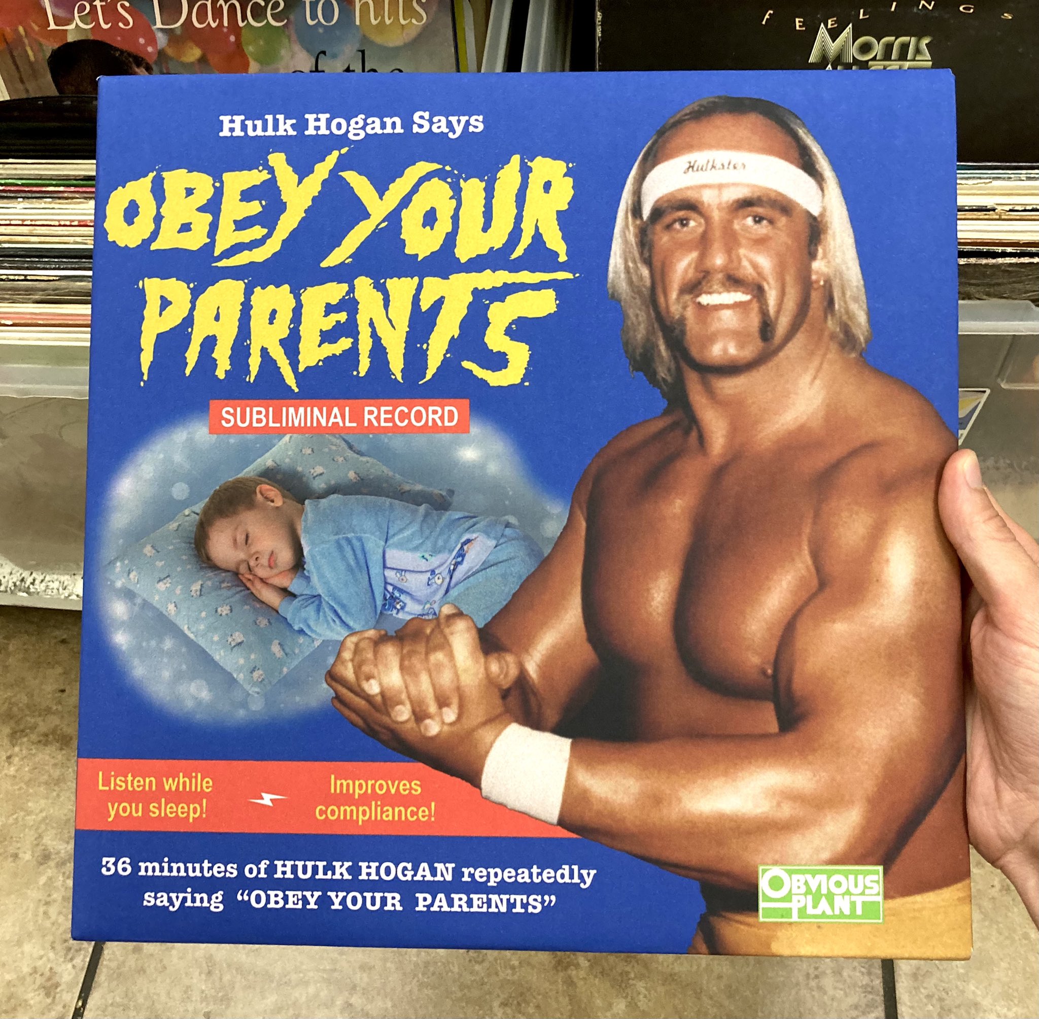 Let's Dace to hits F E AE Morris Hulk Hogan Says OBEY YOUR PARENTS Hulkatar SUBLIMINAL RECORD Listen while Improves compliance! you sleep! 36 minutes of HULK HOGAN repeatedly saying "OBEY YOUR PARENTS" OBYIOUS PLANT