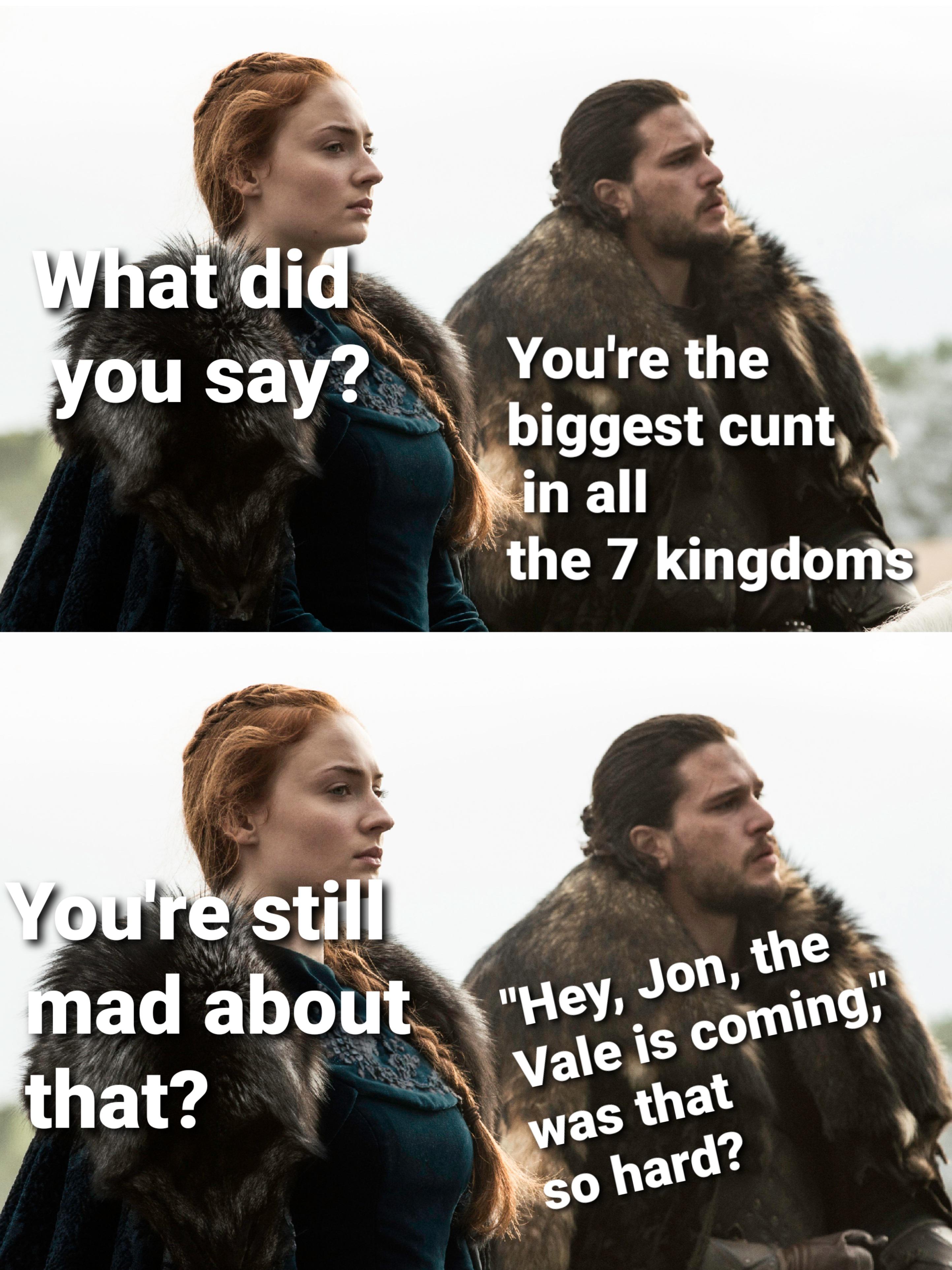 Worst Cousin Ever r FreeFolk r freefolk Know Your Meme