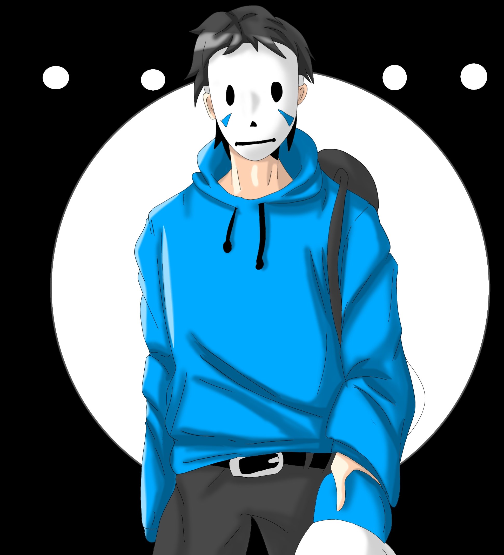 Mime And Dash Blue Hoodie Guy by ItsCoryeoAgain on DeviantArt