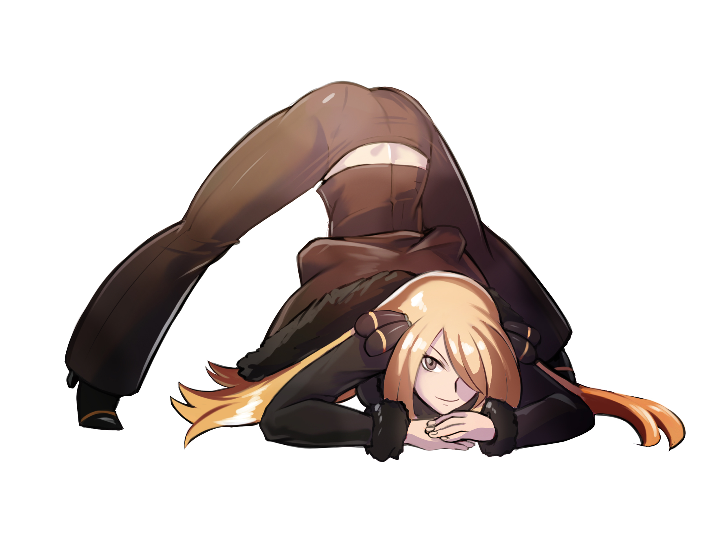 Cynthia Doing The Crouch Jack O Crouch Jack O Challenge Know Your Meme