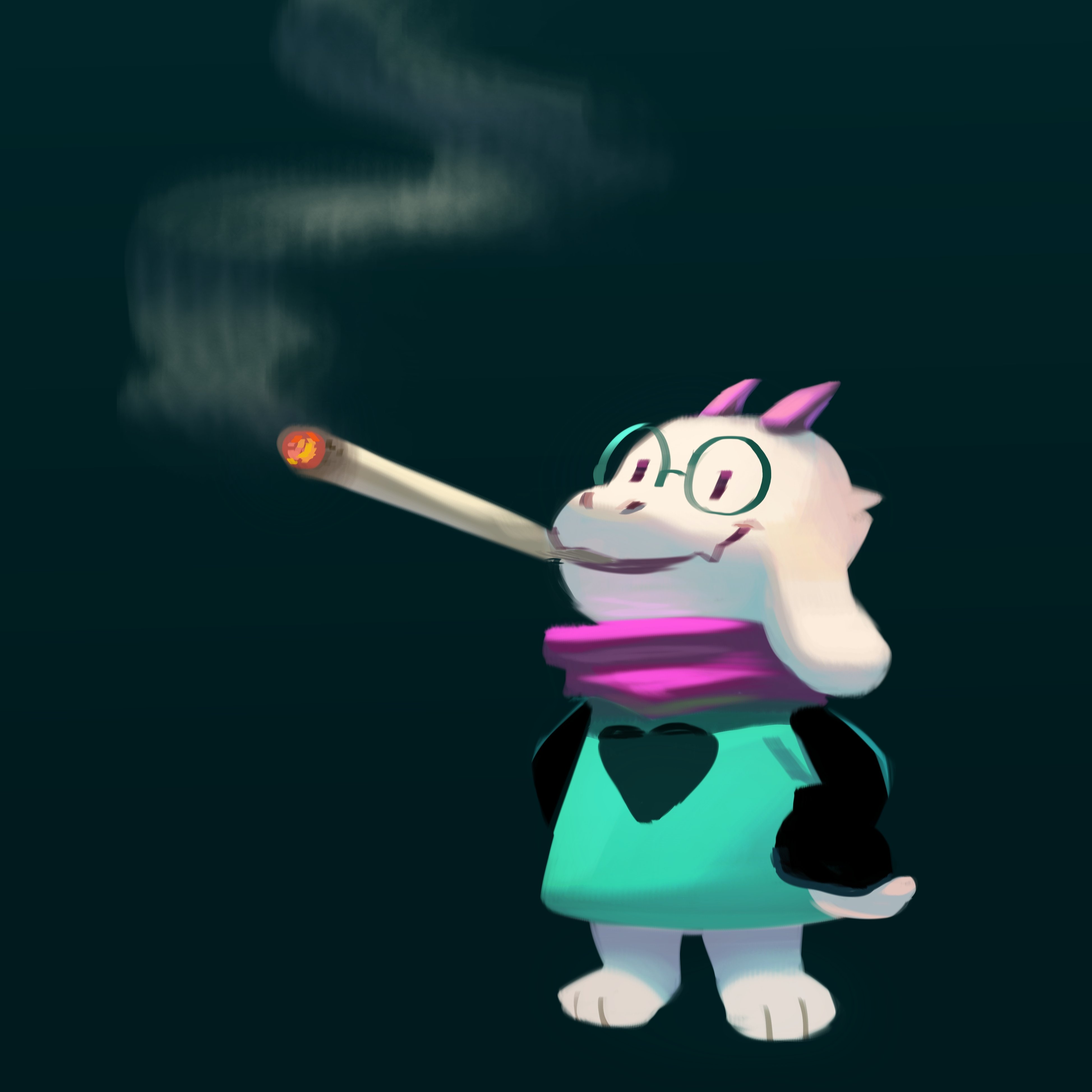 Smokin Doobie Ralsei Know Your Meme