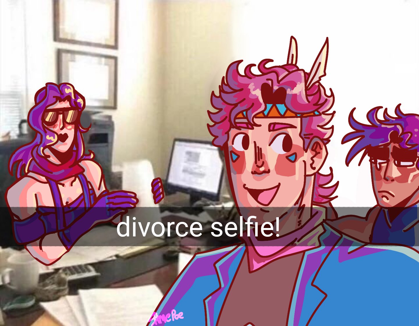 divorce selfie! e kbe
