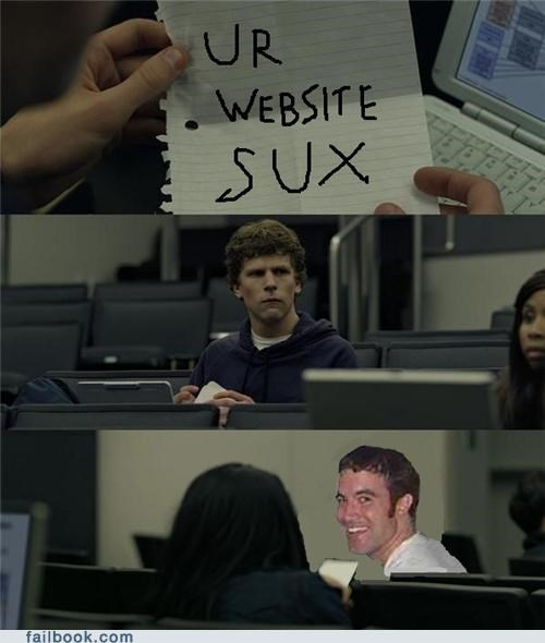 UR WEBSITE SUX failbook.com