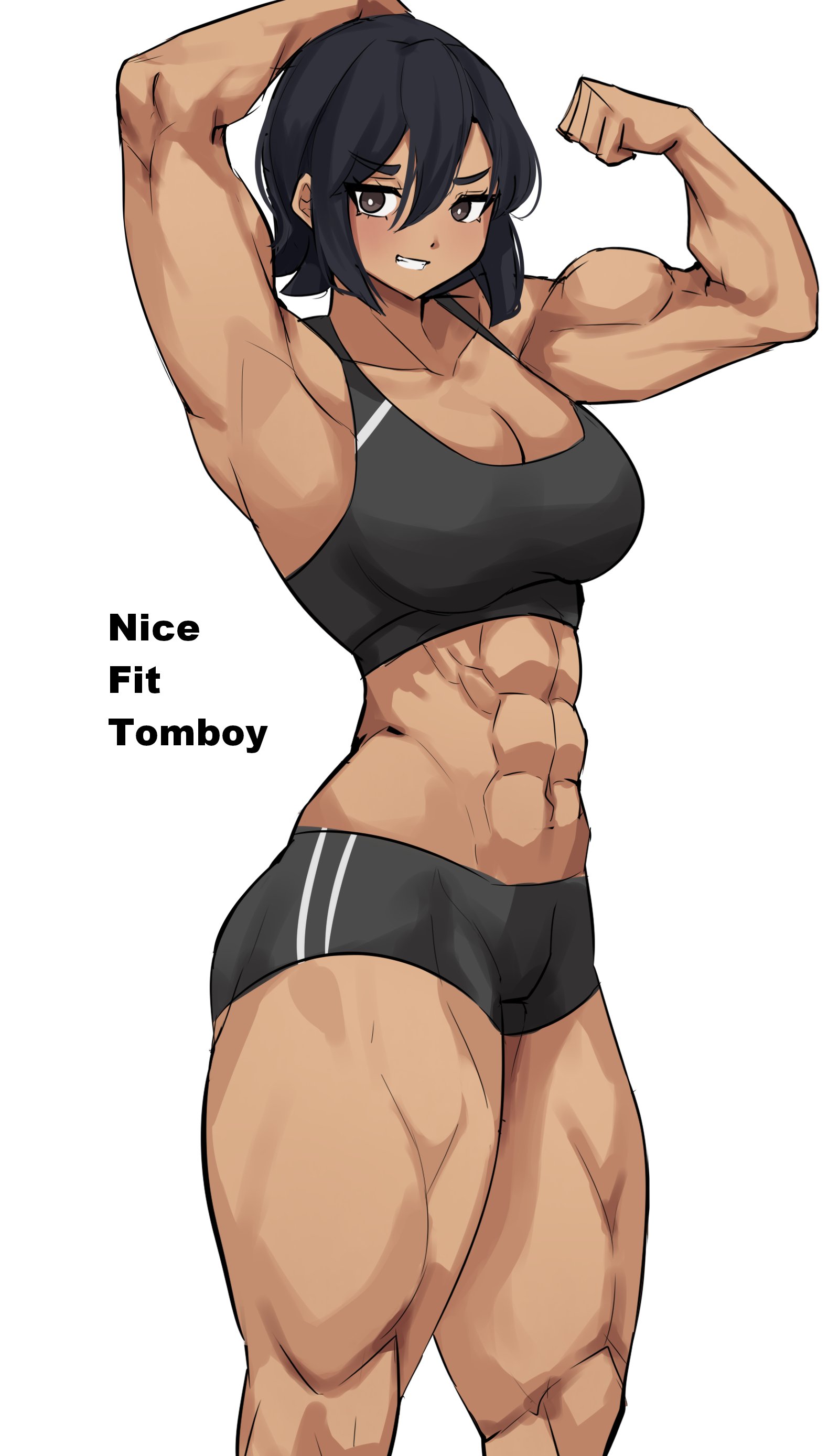 Tomboy Bra, Short Borderless Tomboy Bra (With Product Name Cover)