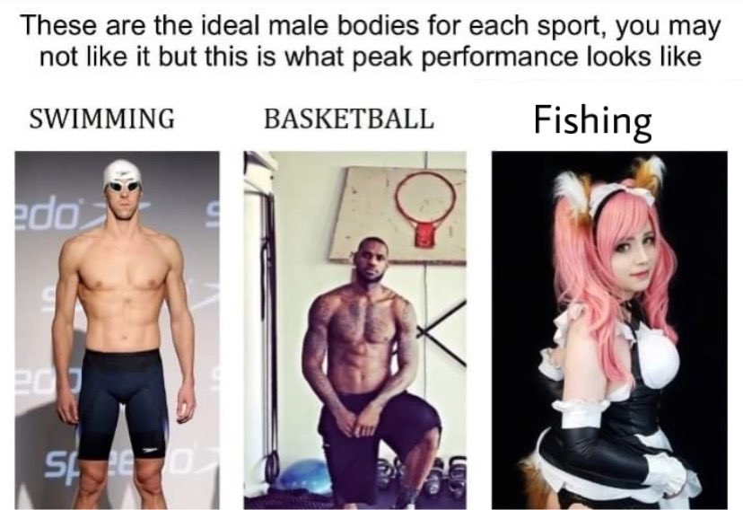 These are the ideal male bodies for each sport, you may not like it but this is what peak performance looks like SWIMMING BASKETBALL Fishing edo opa 200