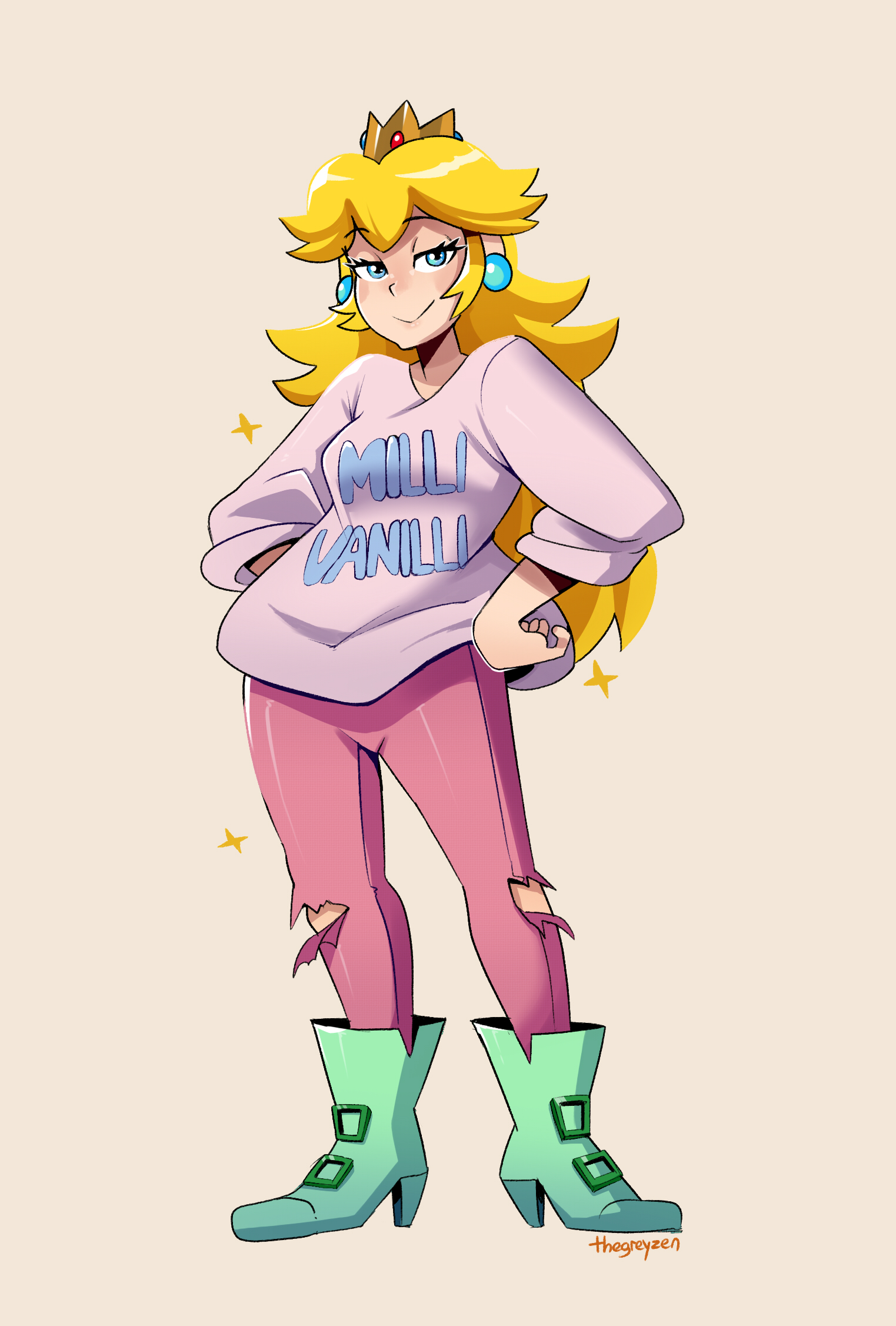 peach from super mario