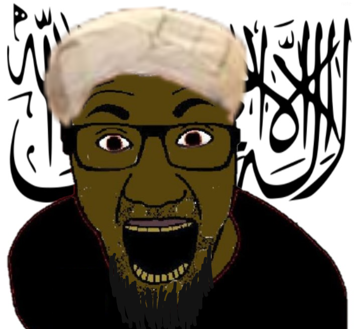 Excited Moslem Soyjak | Soy Boy Face / Soyjak | Know Your Meme