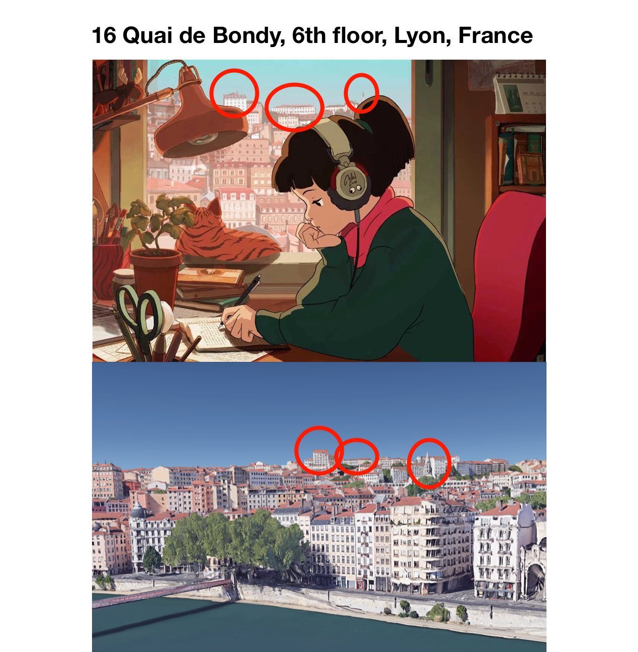 16 Quai de Bondy, 6th floor, Lyon, France