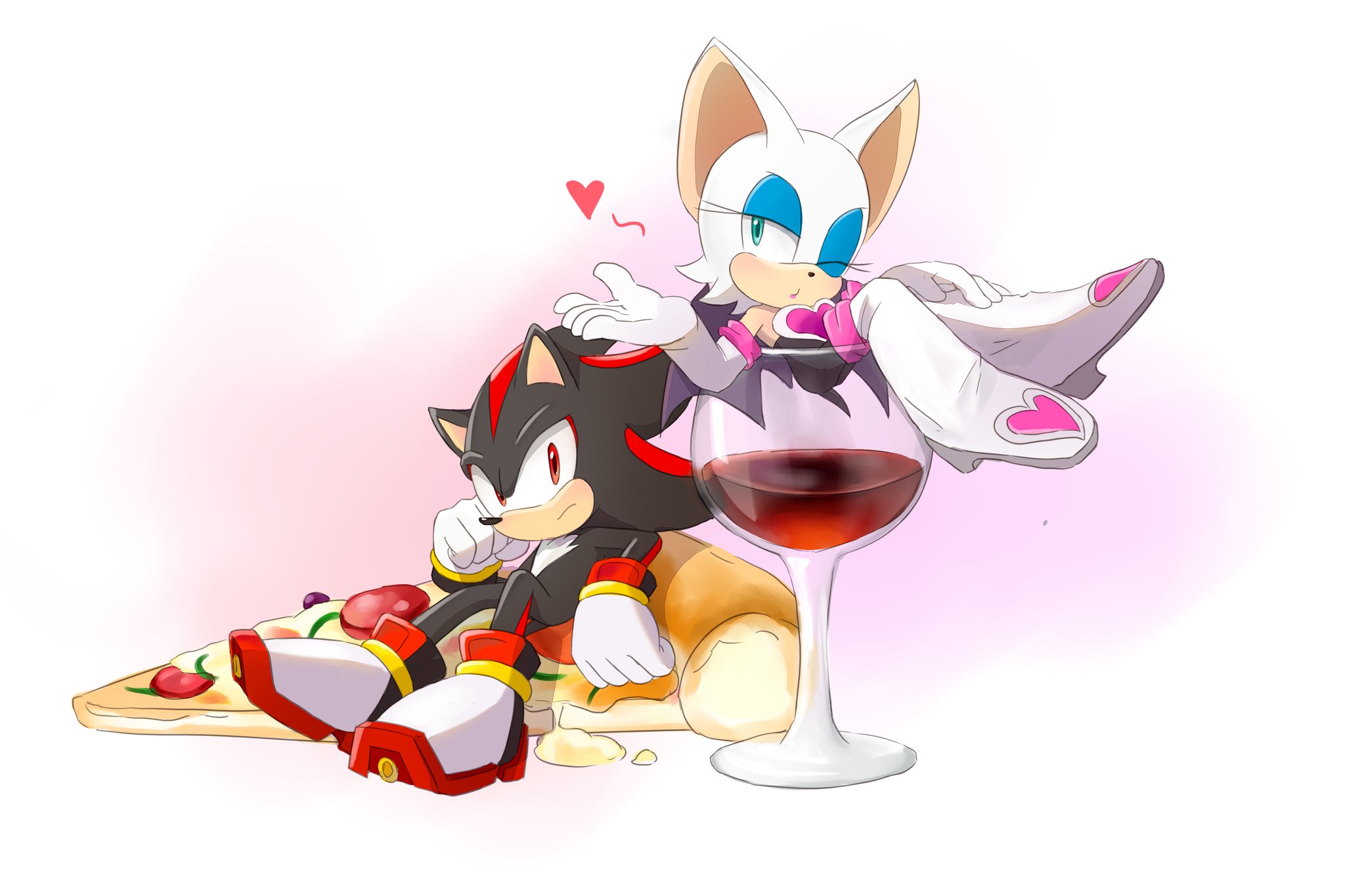 shadow the hedgehog happy