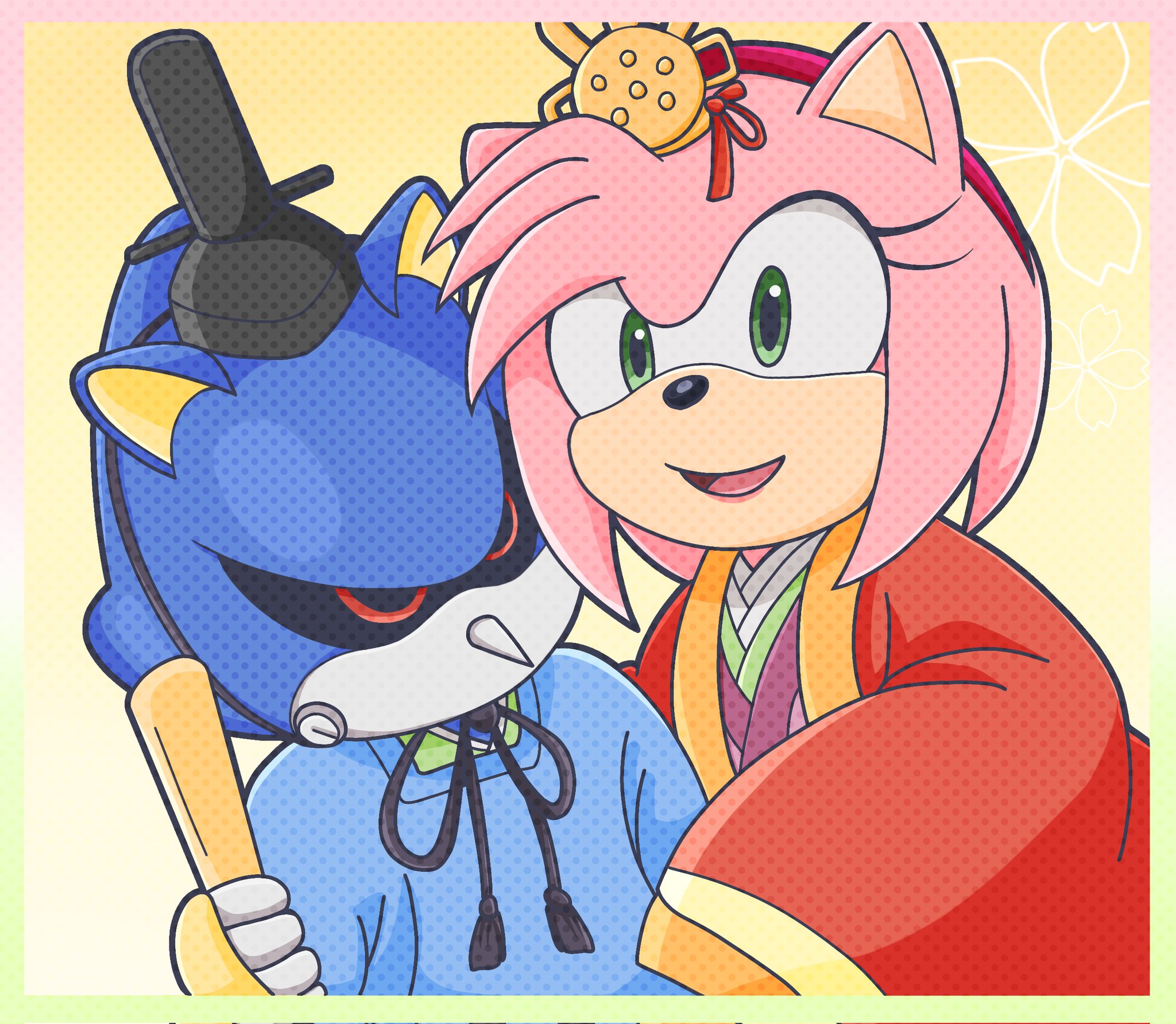 metal amy the hedgehog