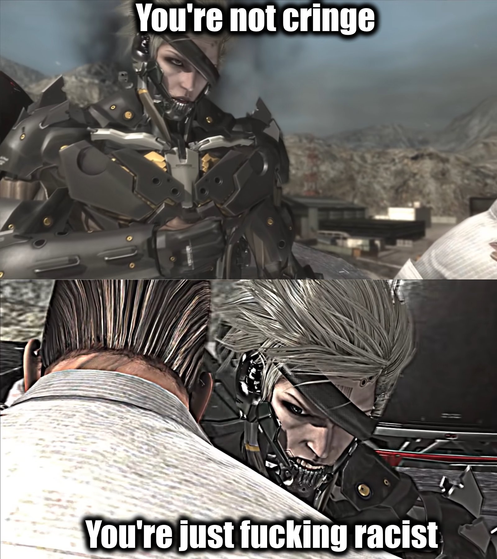 Jetstream Sam cosplay, Metal Gear Rising: Revengeance, Know Your Meme