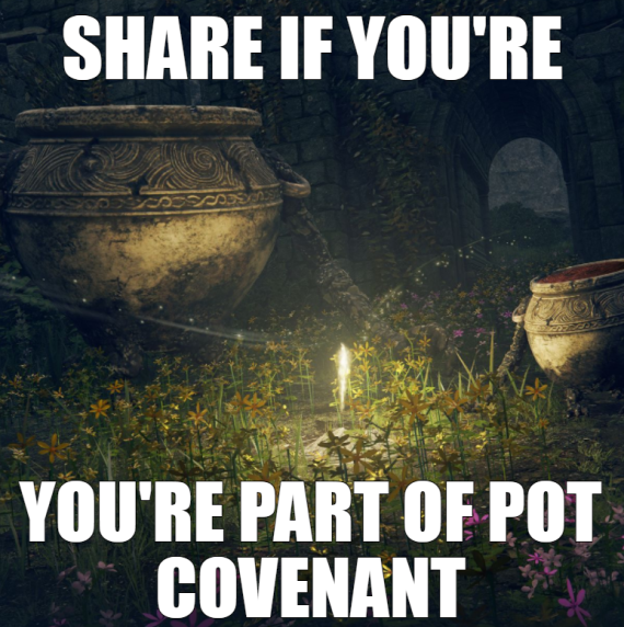 SHARE IF YOU'RE YOU'RE PART OF POT COVENANT