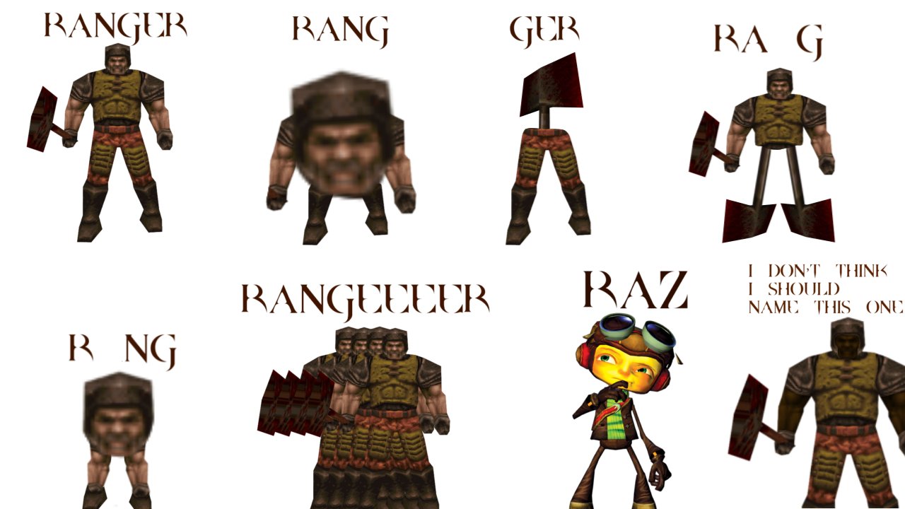 BANGER RANG GER RA G RANGEEEER RAZ I DONT THINK I SHOULD NAME THIS ONE R NG