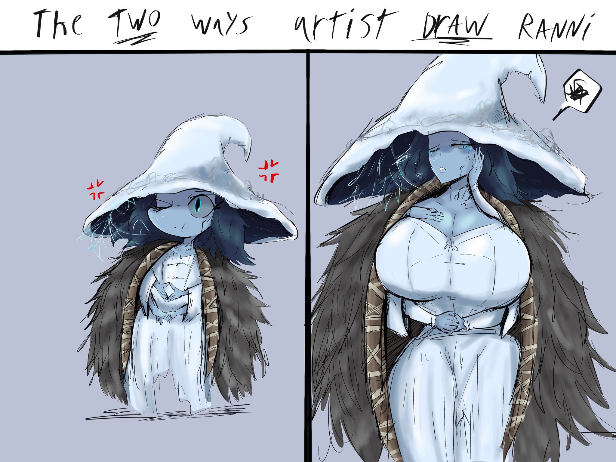 The TWO ways artist DraW RANNI