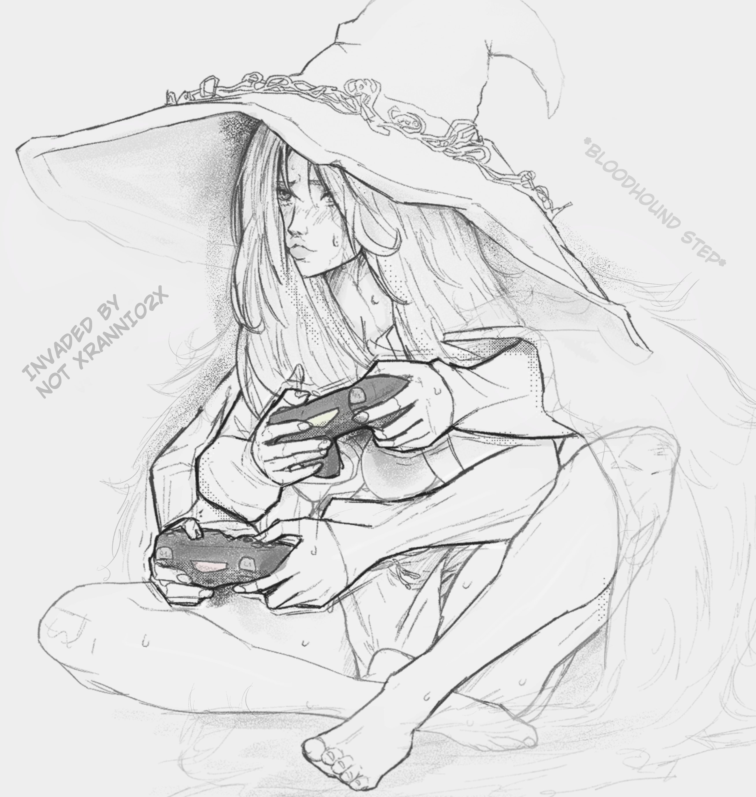 ranni the witch (elden ring) drawn by olchas