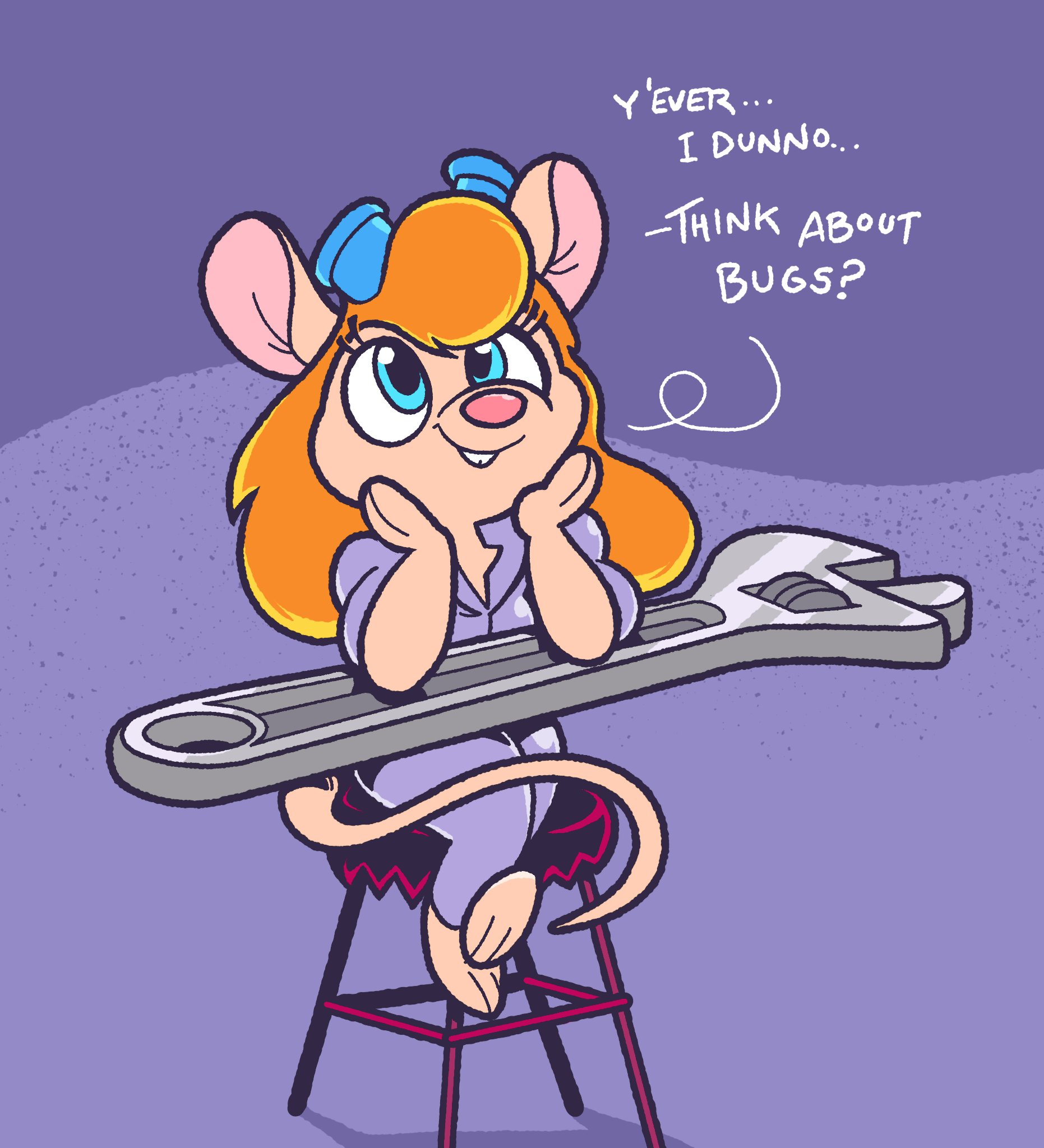 10 cutest pictures of Gadget Hackwrench from Chip 'n Dale: Rescue Rangers  