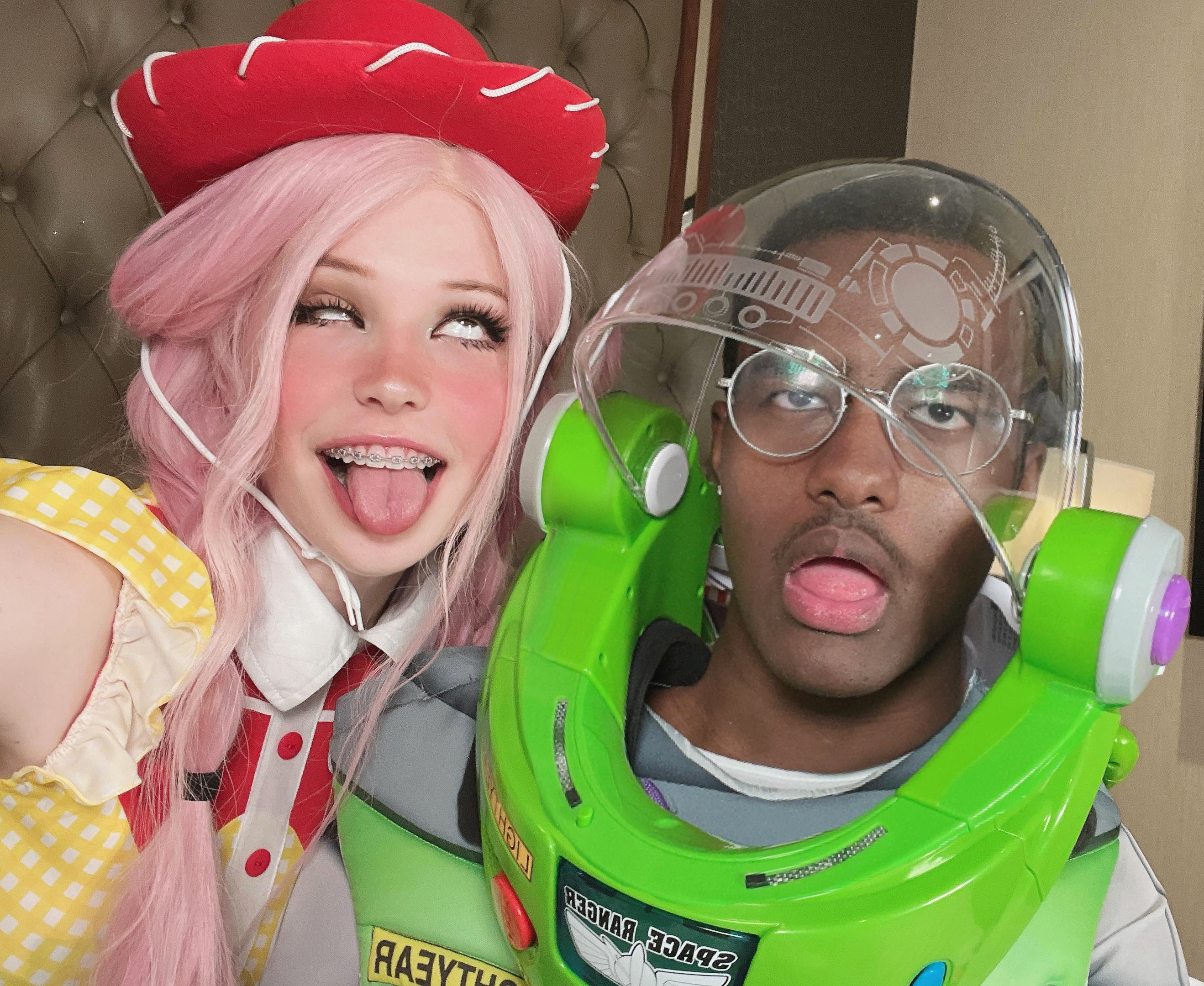 twomad, Belle Delphine and Twomad Photoshoot