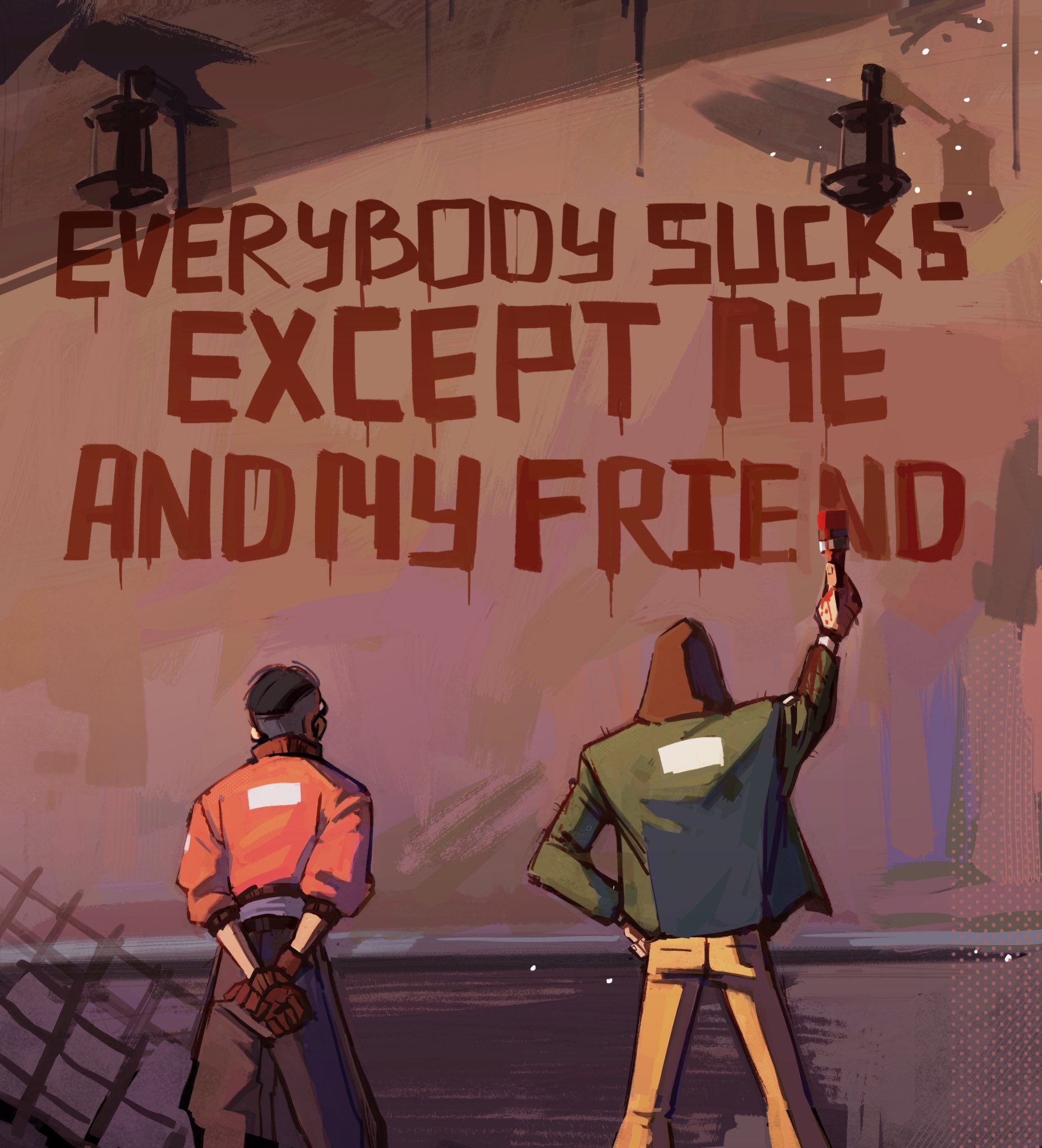 Everybody Sucks Except Me And My Friend Disco Elysium Know Your Meme