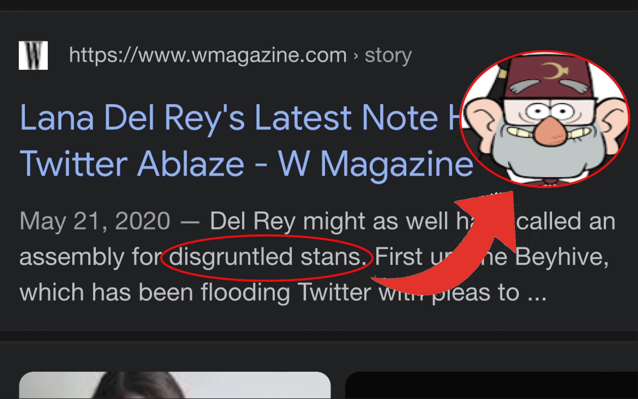 Whttps://www.wmagazine.com › story Lana Del Rey's Latest Note H Twitter Ablaze - W Magazine > called an ne Beyhive, May 21, 2020 - Del Rey might as well h assembly for disgruntled stans. First ur which has been flooding Twitter Wit pleas to ...